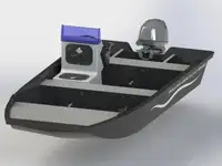 টহল নৌকা বিক্রির জন্য